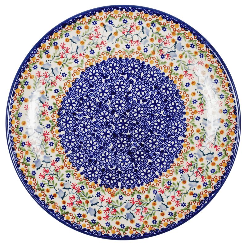 Polish Pottery 10" Dinner Plate Wildflower Delight The Polish