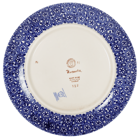 Polish Pottery 10" Dinner Plate (Wildflower Delight) | T132S-P273 Additional Image at PolishPotteryOutlet.com