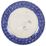 Plate, Round, Dinner, 10" in "Mediterranean Blossoms" by Manufaktura | T132S-P274