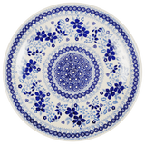 Plate, Round, Dinner, 10" in "Duet in Blue" by Manufaktura | T132S-SB01