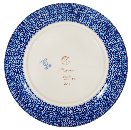 Plate, Round, Dinner, 10" in "Crimson Twilight" by Manufaktura | T132S-WK63