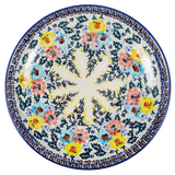 Plate, Round, Dinner, 10" in "Brilliant Garland" by Manufaktura | T132S-WK79