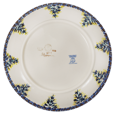 Plate, Round, Dinner, 10" in "Brilliant Garland" by Manufaktura | T132S-WK79