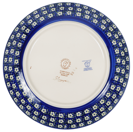 Plate, Round, Dinner, 10" in "Floral Formation" by Manufaktura | T132S-WKK