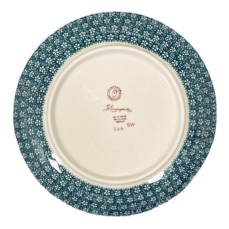 Plate, Round, Dinner, 10" in "Bountiful Blossoms" by Manufaktura | T132S-WKLZ