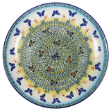 Plate, Round, Dinner, 10" in "Butterflies in Flight" by Manufaktura | T132S-WKM