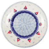 Plate, Round, Dinner, 10" in "Smooth Seas" by Manufaktura | T132T-DPML