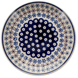 Plate, Round, Dinner, 10" in "Floral Chain" by Manufaktura | T132T-EO37