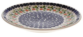 Polish Pottery 10" Dinner Plate (Holly in Bloom) | T132T-IN13 Additional Image at PolishPotteryOutlet.com