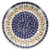 Polish Pottery 10" Dinner Plate (Holly in Bloom) | T132T-IN13 at PolishPotteryOutlet.com
