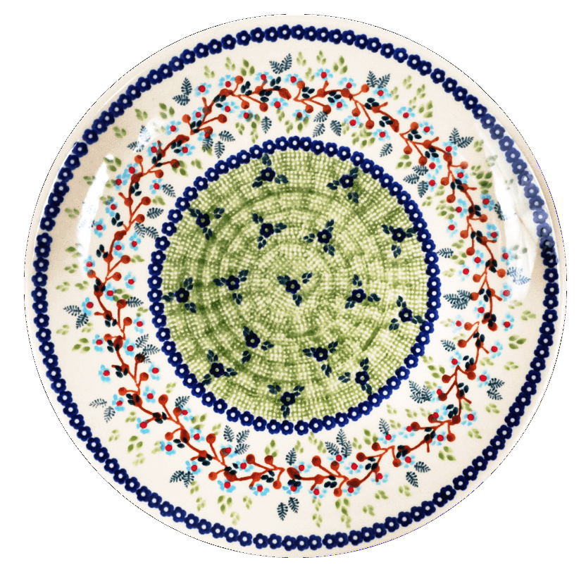 Plate, Round, Dinner, 10" in "Spring's Promise" by Manufaktura | T132T-KK03