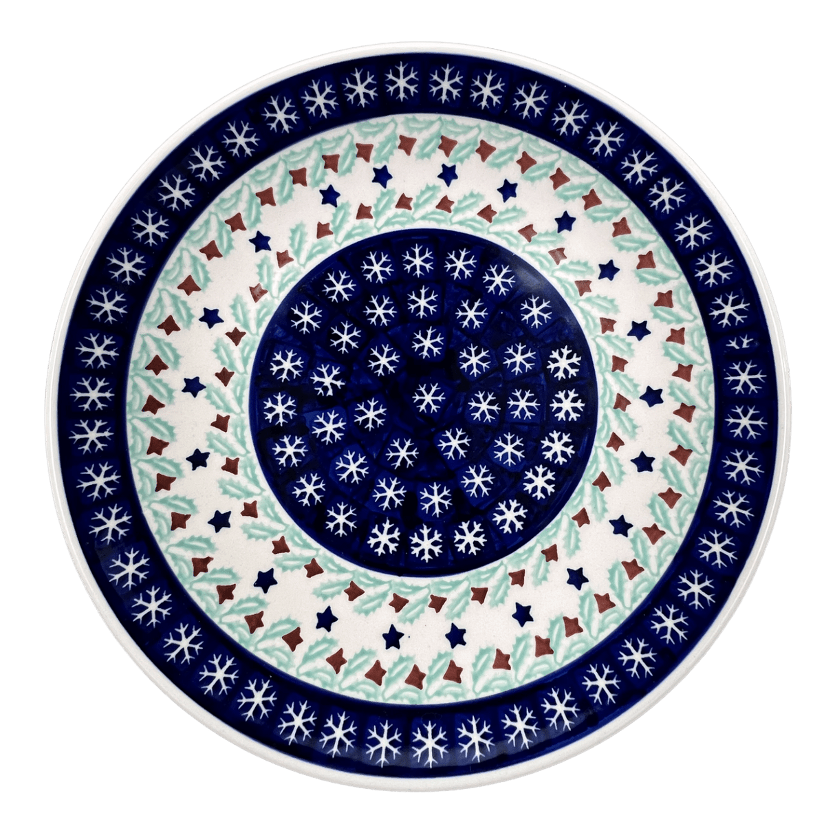 Plate, Round, Dinner, 10" in "Starry Wreath" by Manufaktura | T132T-PZG