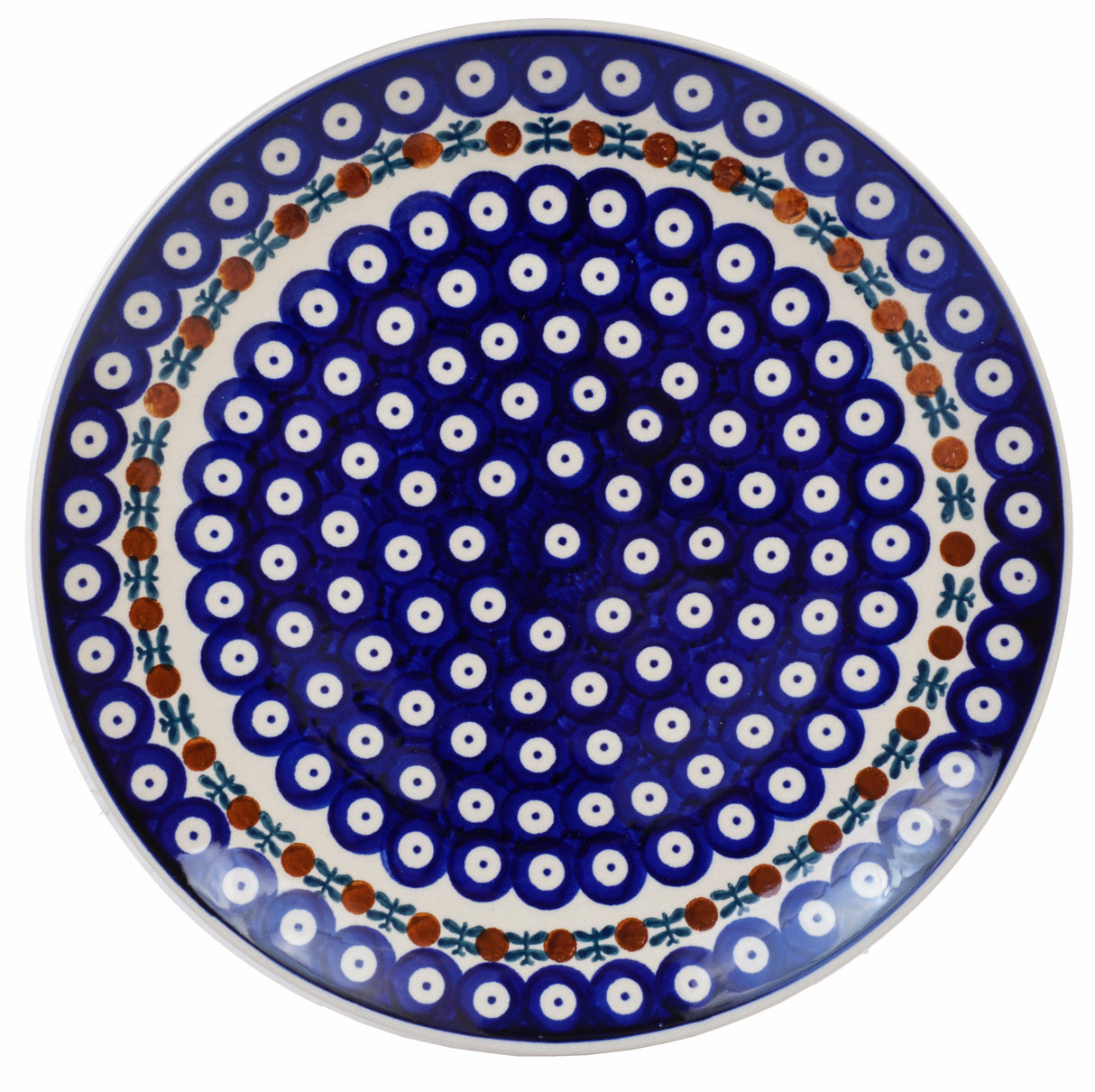 Plate, Round, Dinner, 10" in "Mosquito" by Manufaktura | T132T-70