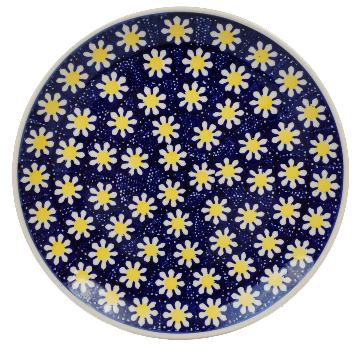 Plate, Round, Dinner, 10" in "Mornin' Daisy" by Manufaktura | T132T-AM