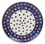 Plate, Round, Dinner, 10" in "Neon Dots" by Manufaktura | T132T-AS54