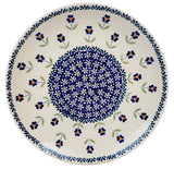 Plate, Round, Dinner, 10" in "Forget Me Not" by Manufaktura | T132T-ASS