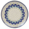 Polish Pottery 10" Dinner Plate (Peacock's Pride) | T132T-DPPP at PolishPotteryOutlet.com