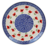 Plate, Round, Dinner, 10" in "Poppy Garden" by Manufaktura | T132T-EJ01