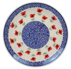 Polish Pottery 10" Dinner Plate (Poppy Garden) | T132T-EJ01 at PolishPotteryOutlet.com