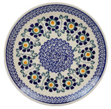Plate, Round, Dinner, 10" in "Simple Symmetry" by Manufaktura | T132T-GCR