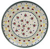 Polish Pottery 10" Dinner Plate (Lady Bugs) | T132T-IF45 at PolishPotteryOutlet.com