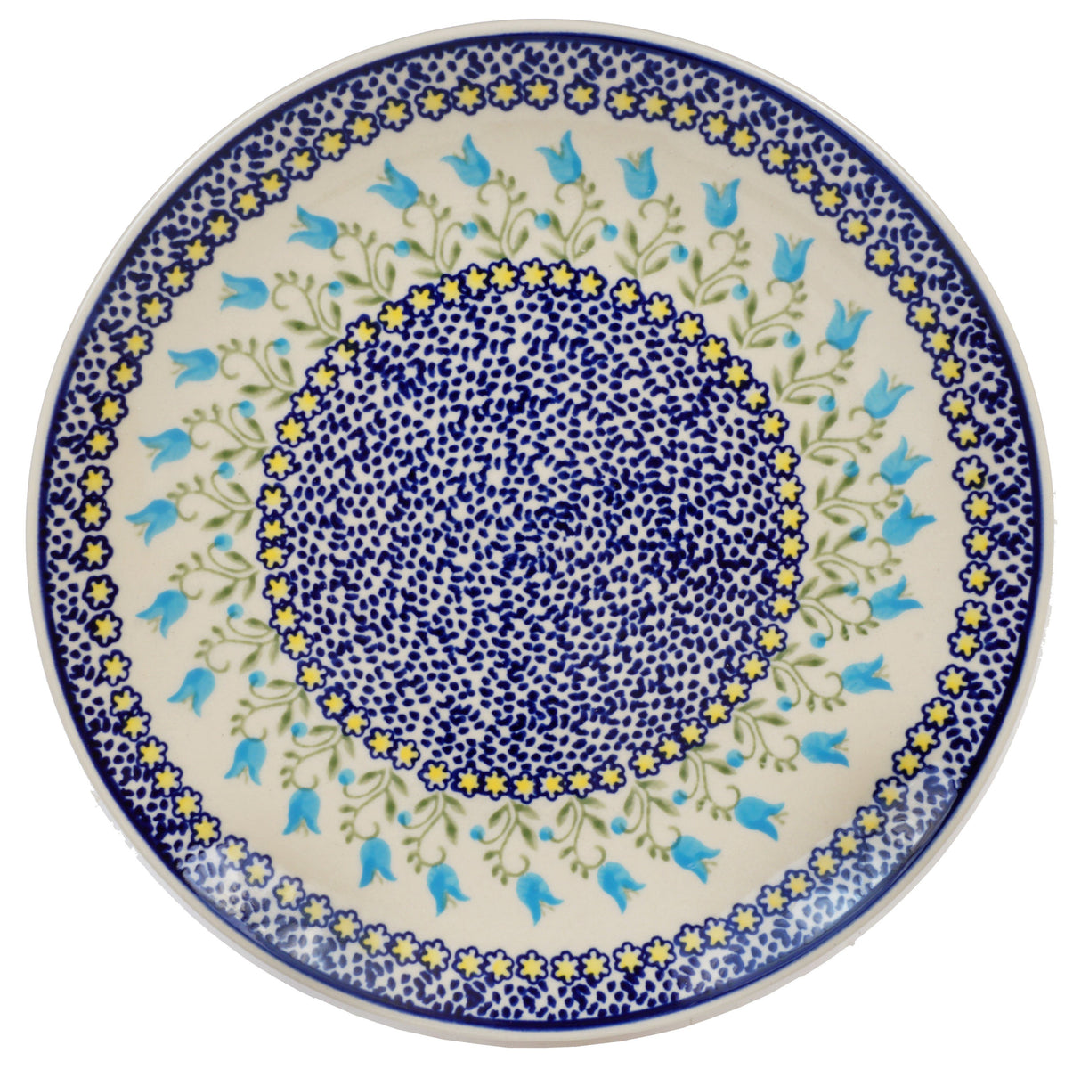 Plate, Round, Dinner, 10" in "Riverdance" by Manufaktura | T132T-IZ3