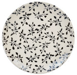 Plate, Round, Dinner, 10" in "Black Spray" by Manufaktura | T132T-LISC