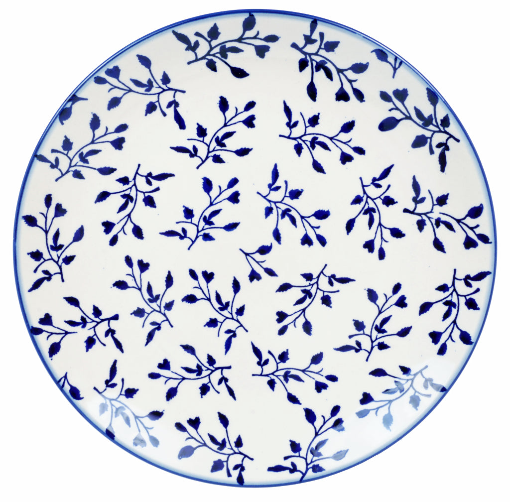 Plate, Round, Dinner, 10" in "Blue Spray" by Manufaktura | T132T-LISK