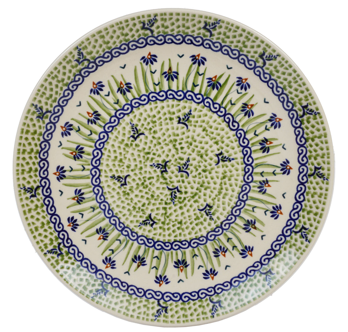 Plate, Round, Dinner, 10" in "Riverbank" by Manufaktura | T132T-MC15