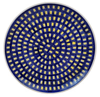 A picture of a Polish Pottery 10" Dinner Plate (City Lights) | T132T-OK as shown at PolishPotteryOutlet.com/products/10-dinner-plate-city-lights