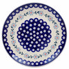Polish Pottery 10" Dinner Plate (Periwinkle Chain) | T132T-P213 at PolishPotteryOutlet.com