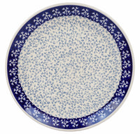 A picture of a Polish Pottery 10" Dinner Plate (Frosty Thicket) | T132T-P374 as shown at PolishPotteryOutlet.com/products/10-dinner-plate-frosty-thicket