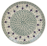 Plate, Round, Dinner, 10" in "Woven Pansies" by Manufaktura | T132T-RV