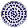 Polish Pottery 10" Dinner Plate (Whole Hearted) | T132T-SEDU at PolishPotteryOutlet.com