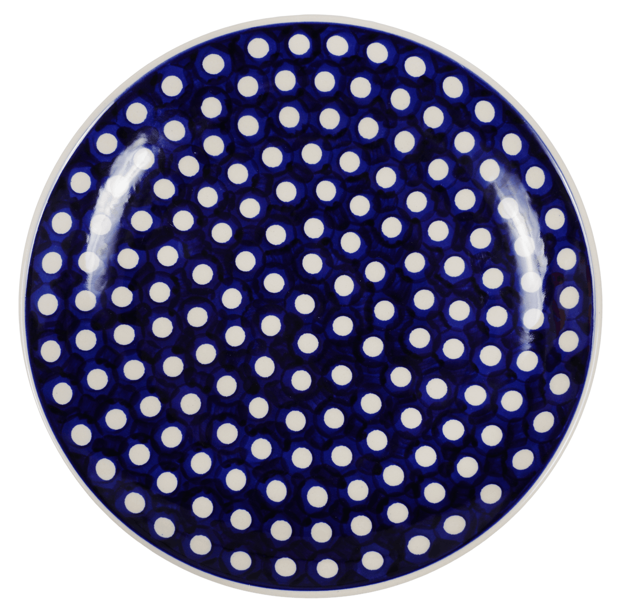 Plate, Round, Dinner, 10" in "Hello Dotty" by Manufaktura | T132T-9