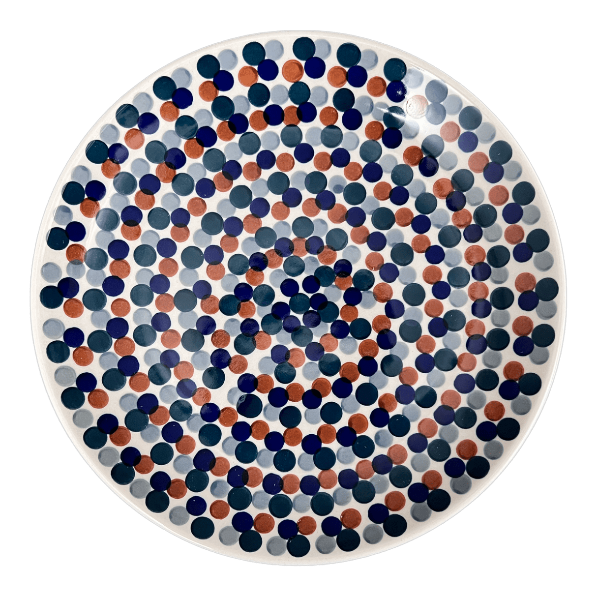 Plate, Round, Dinner, 10" in "Fall Confetti" by Manufaktura | T132U-BM01