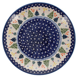 Plate, Round, Dinner, 10" in "Festive Forest" by Manufaktura | T132U-INS6