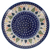 Polish Pottery 10" Dinner Plate (Festive Forest) | T132U-INS6 at PolishPotteryOutlet.com