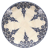 Plate, Round, Dinner, 10" in "Cobalt Falls" by Manufaktura | T132U-WB04