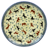 Plate, Round, Dinner, 10" in "On the Range" by Manufaktura | T132U-INK2