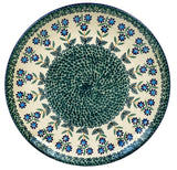 Plate, Round, Dinner, 10" in "Blossoms on the Green" by Manufaktura | T132U-J126