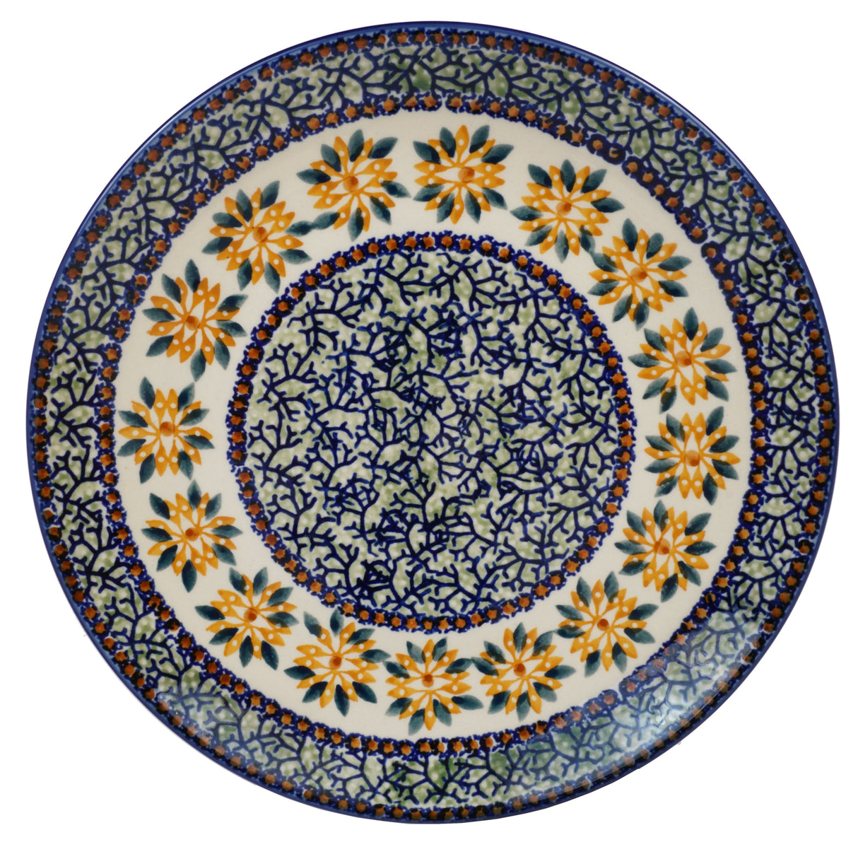 Plate, Round, Dinner, 10" in "Felicity" by Manufaktura | T132U-MGG