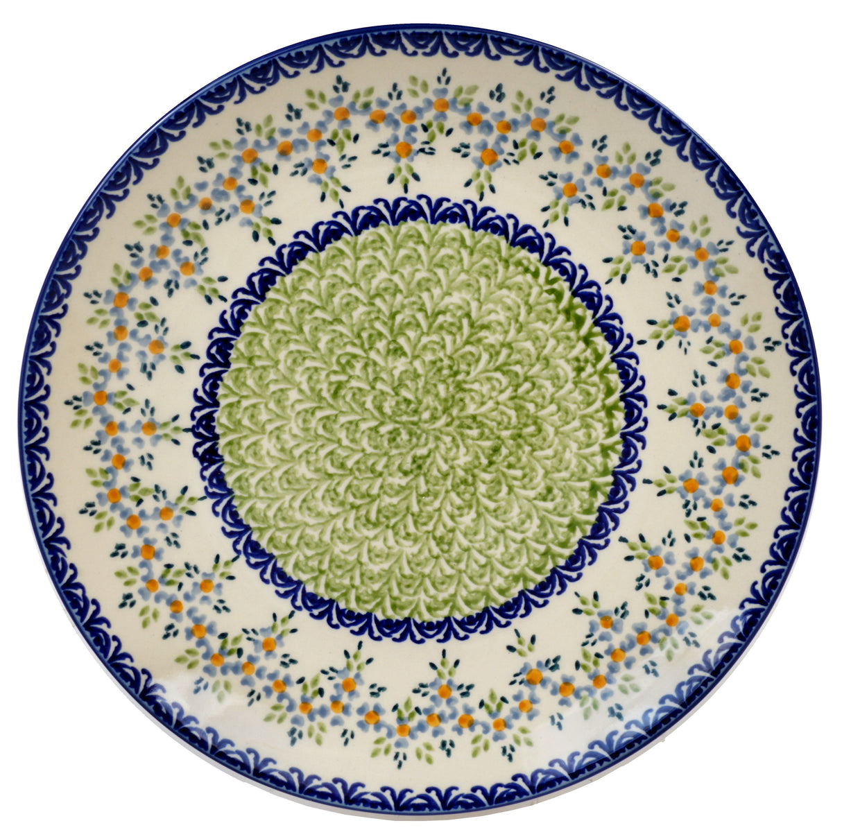 Plate, Round, Dinner, 10" in "Garden Stroll" by Manufaktura | T132U-P316