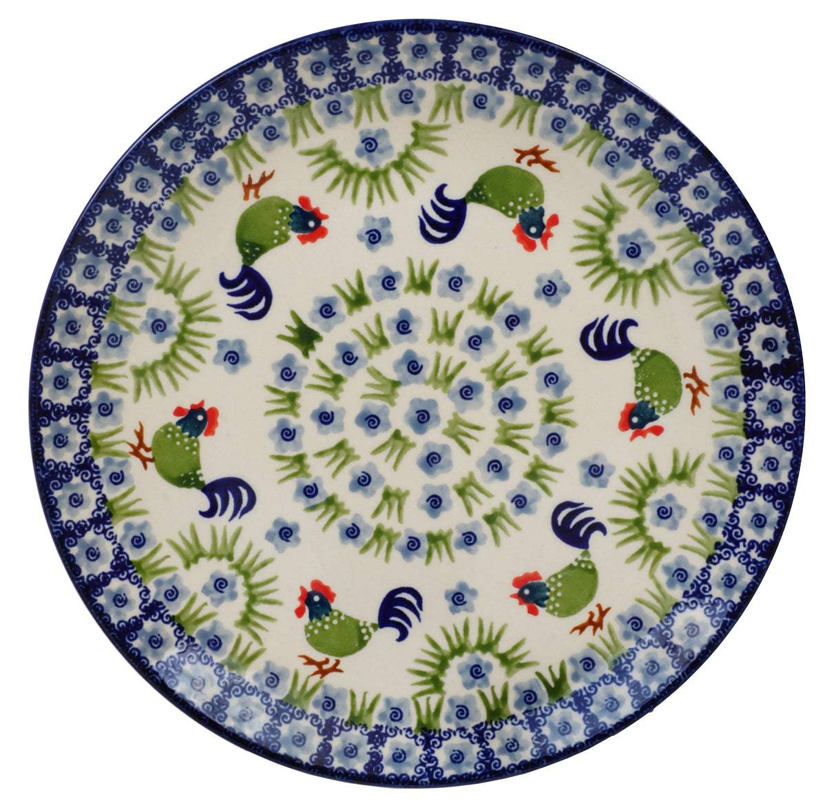 Plate, Round, Dinner, 10" in "Rise & Shine" by Manufaktura | T132U-P319