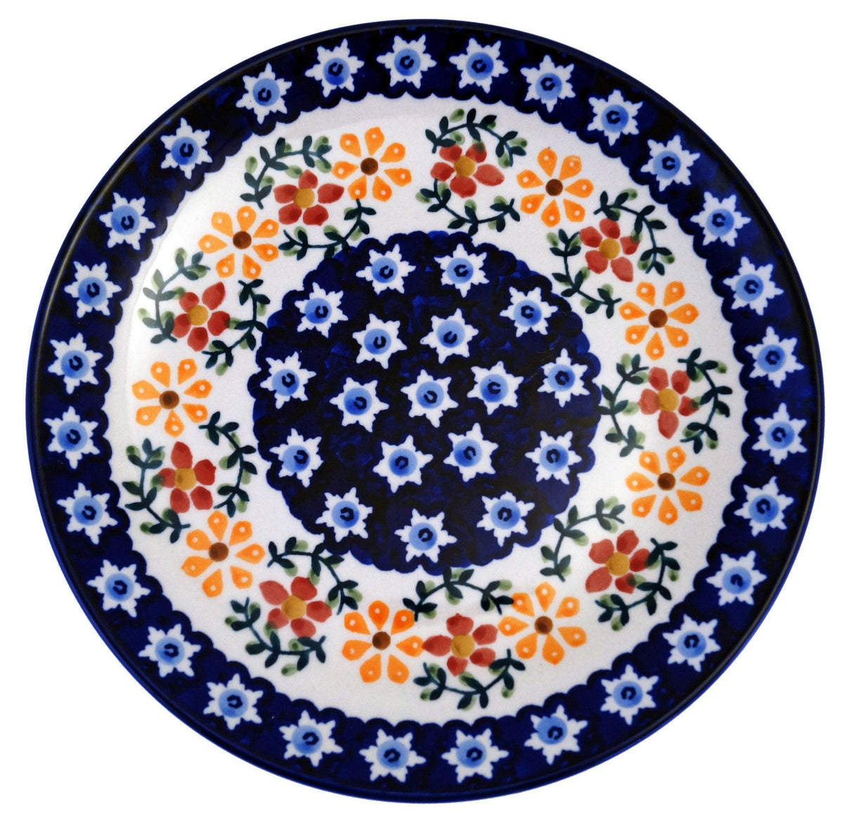 Plate, Round, Dinner, 10" in "Star Garden" by Manufaktura | T132U-JS72