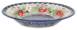 Plate, Round, Soup Plate, 9.25" in "Floral Fantasy" by Manufaktura | T133S-P260