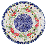 Plate, Round, Soup Plate, 9.25" in "Floral Fantasy" by Manufaktura | T133S-P260