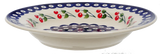 Plate, Round, Soup Plate, 9.25" in "Cherry Dot" by Manufaktura | T133T-70WI