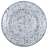 Plate, Round, Soup Plate, 9.25" in "English Blue" by Manufaktura | T133U-AS53