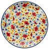 Polish Pottery 8.5" Salad Plate (Sunlit Blossoms) | T134S-AS62 at PolishPotteryOutlet.com